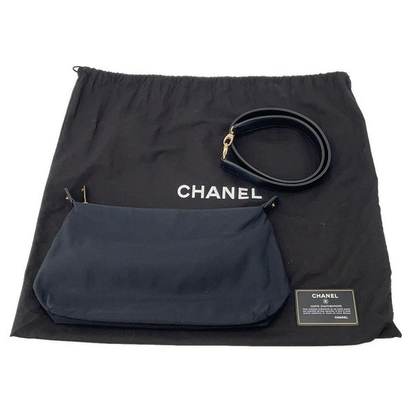 シャネル トートバッグ ココマーク エグゼクティブライン A15206 CHANEL ハンドバッグ 黒