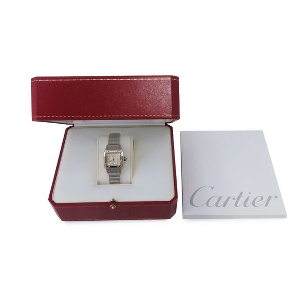 カルティエ サントスガルベ SM W20045C4 Cartier 腕時計 シルバー文字盤