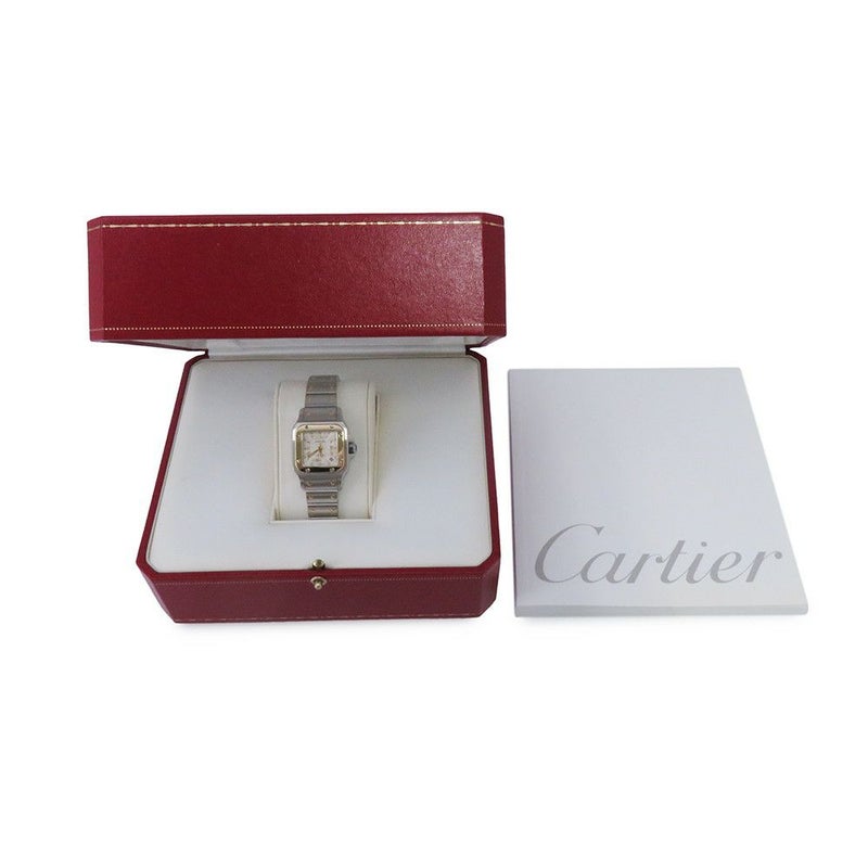 カルティエ サントスガルベ SM W20045C4 Cartier 腕時計 シルバー文字盤