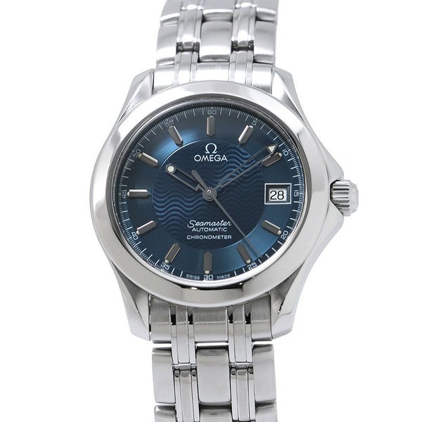 オメガ シーマスター 2501.81.00 OMEGA 腕時計 ブルー文字盤