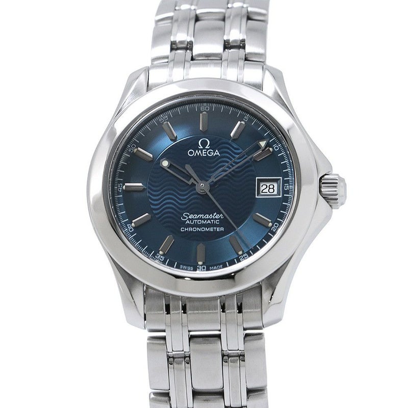 オメガ シーマスター 2501.81.00 OMEGA 腕時計 ブルー文字盤