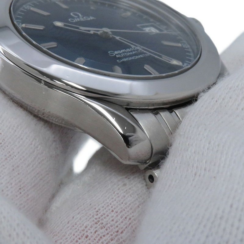 オメガ シーマスター 2501.81.00 OMEGA 腕時計 ブルー文字盤