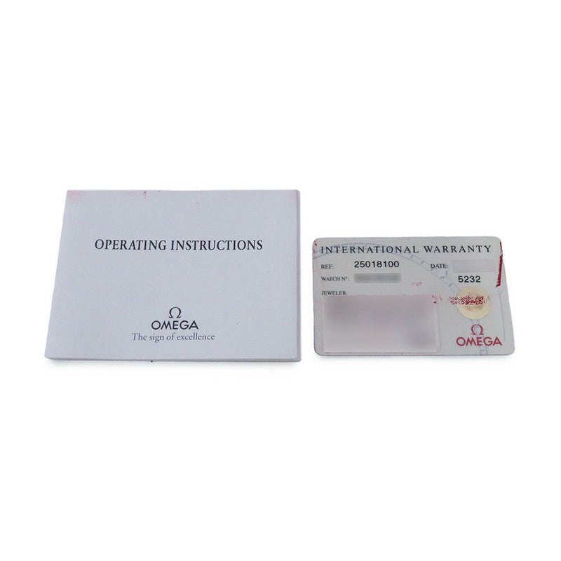 オメガ シーマスター 2501.81.00 OMEGA 腕時計 ブルー文字盤