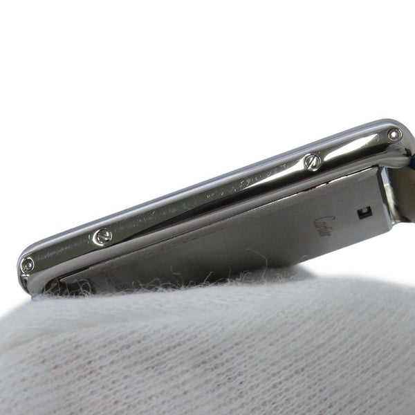 カルティエ タンク バスキュラント LM W1011355 Cartier 腕時計 シルバー文字盤