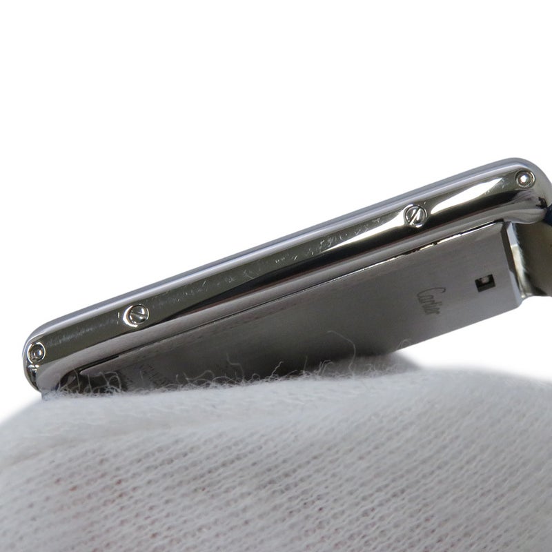 カルティエ タンク バスキュラント LM W1011355 Cartier 腕時計 シルバー文字盤