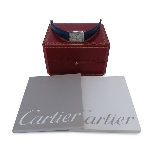 カルティエ タンク バスキュラント LM W1011355 Cartier 腕時計 シルバー文字盤
