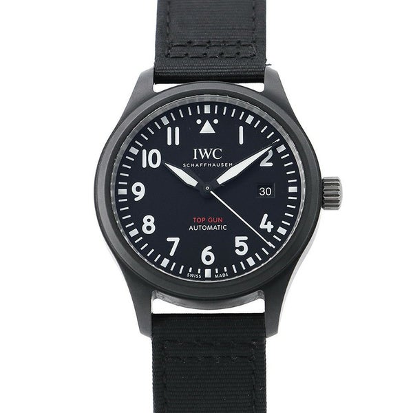 IWC パイロットウォッチ オートマティック トップガン IW326901 腕時計 黒文字盤
