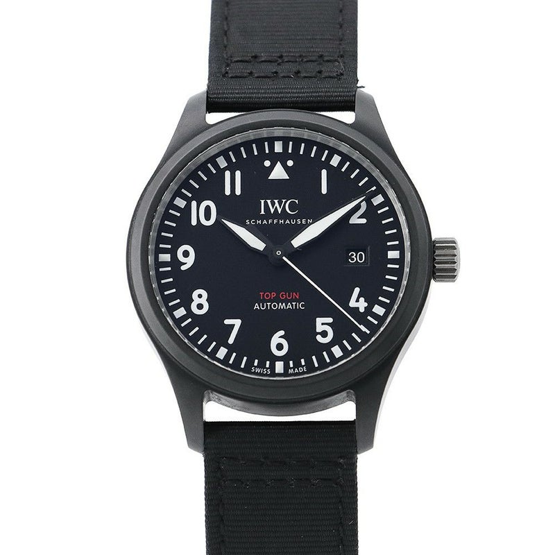 IWC パイロットウォッチ オートマティック トップガン IW326901 腕時計 黒文字盤
