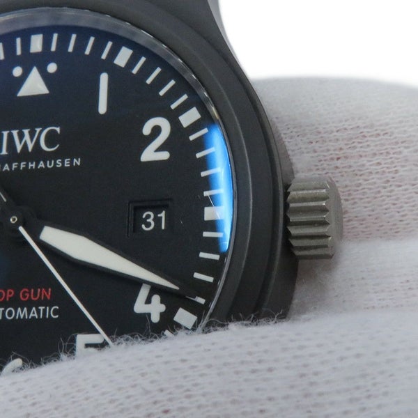 IWC パイロットウォッチ オートマティック トップガン IW326901 腕時計 黒文字盤