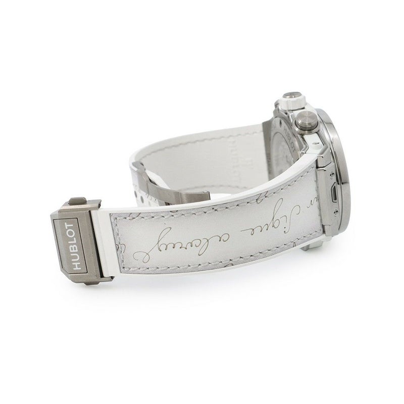 ウブロ ビッグバン ウニコ ベルルッティ 日本限定100本 421.NE.0500.VR.JBER22 ホワイト/スケルトン文字盤