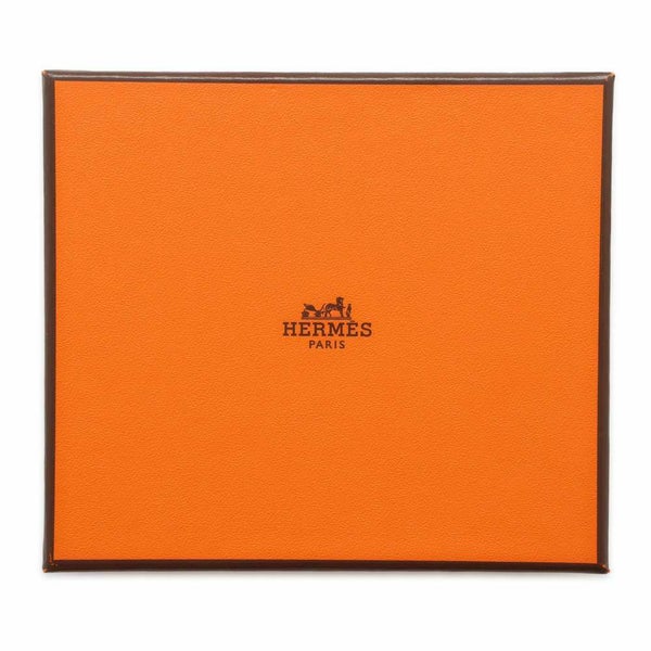 エルメス コインケース アザップコンパクト シルクイン キャラメル/シルバー金具 エバーカラー B刻印