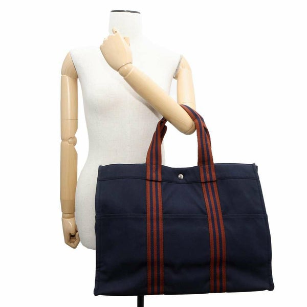 エルメス トートバッグ フールトゥGM HERMES バッグ ネイビー