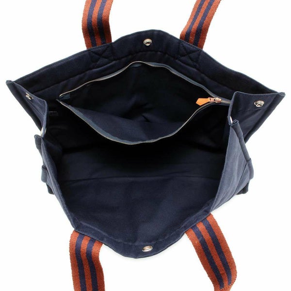 エルメス トートバッグ フールトゥGM HERMES バッグ ネイビー