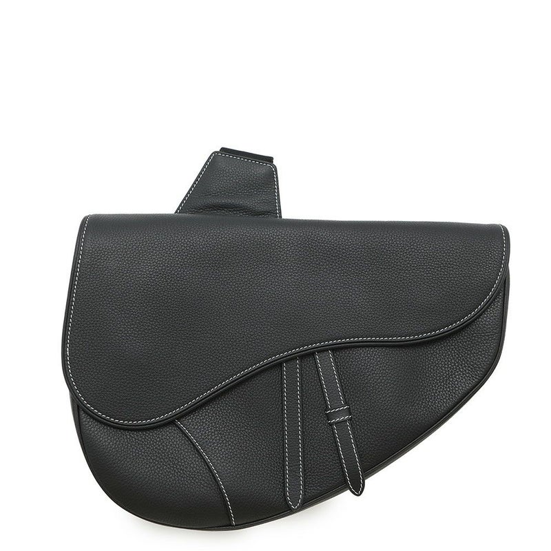 クリスチャン・ディオール ボディバッグ マキシ サドルバッグ 1ADPO211YKK Christian Dior 黒