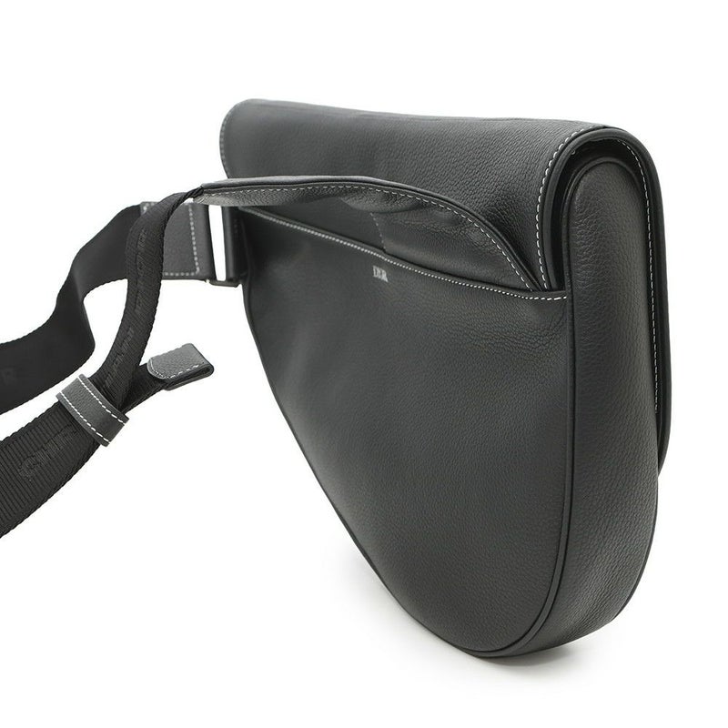 クリスチャン・ディオール ボディバッグ マキシ サドルバッグ 1ADPO211YKK Christian Dior 黒