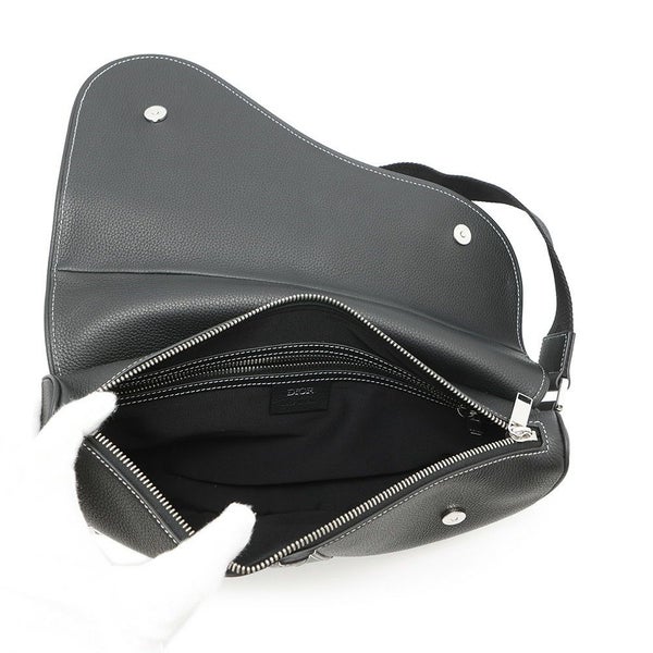 クリスチャン・ディオール ボディバッグ マキシ サドルバッグ 1ADPO211YKK Christian Dior 黒