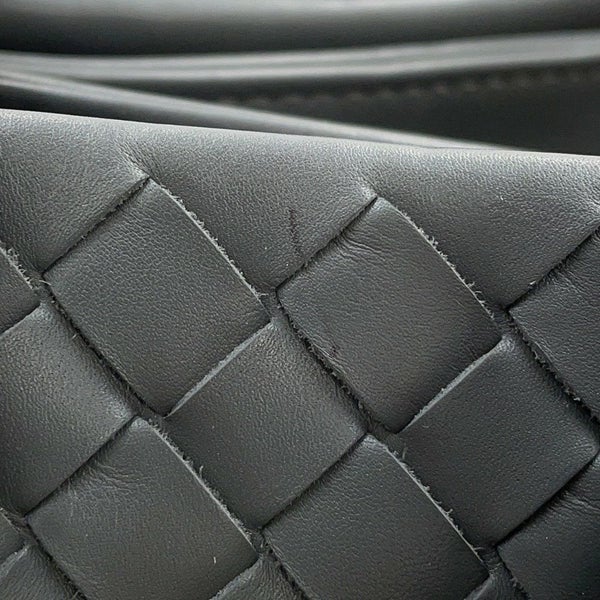 ボッテガヴェネタ ハンドバッグ イントレチャート スモール ローマバッグ レザー 489509 BOTTEGA VENETA 2way
