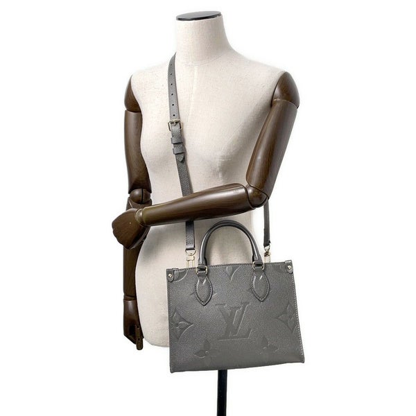 ルイヴィトン ハンドバッグ モノグラム・アンプラント オンザゴーPM M12886 2way