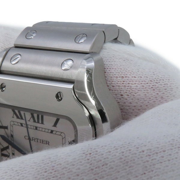 カルティエ サントス ドゥ カルティエ MM WSSA0029 Cartier 腕時計 シルバー文字盤