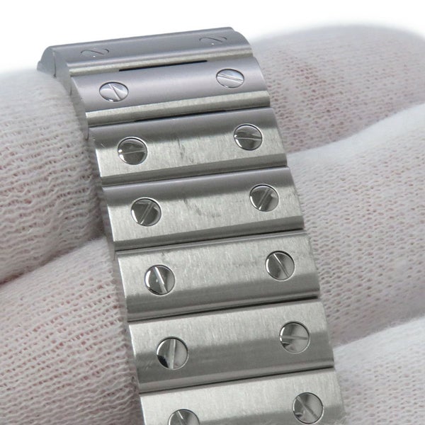 カルティエ サントス ドゥ カルティエ MM WSSA0029 Cartier 腕時計 シルバー文字盤