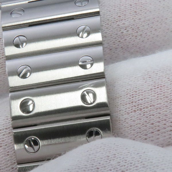 カルティエ サントス ドゥ カルティエ MM WSSA0029 Cartier 腕時計 シルバー文字盤