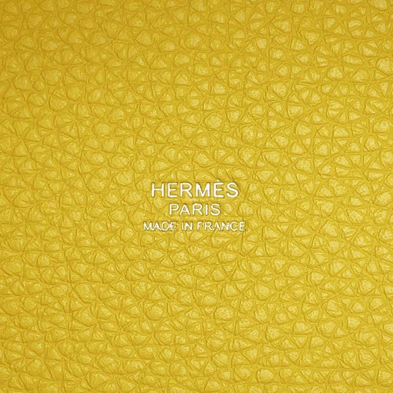 エルメス ハンドバッグ ピコタンロックMM サン/シルバー金具 トリヨンクレマンス W刻印