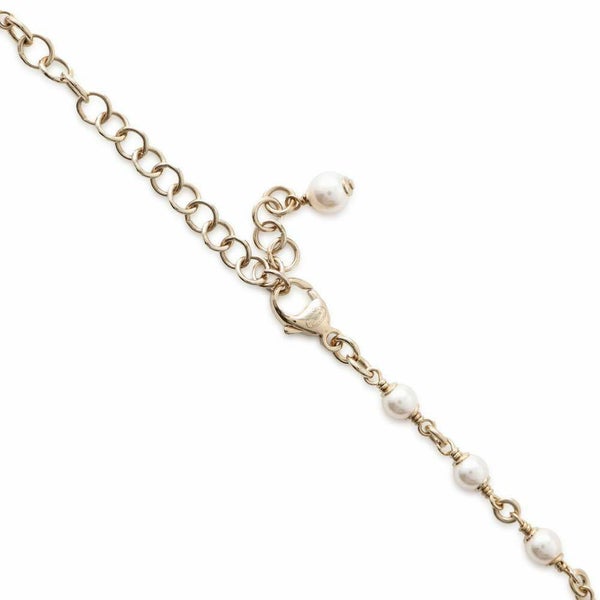 シャネル ネックレス ココマーク フラワー フェイクパール ラインストーン C23 K ABC088 CHANEL アクセサリー