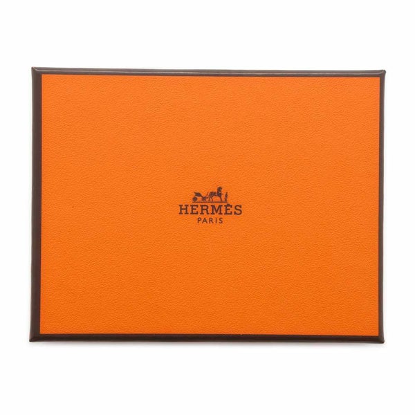 エルメス コインケース ル・ヴァンキャトル ローズパープル/シルバー金具 ヴォーエプソン Y刻印