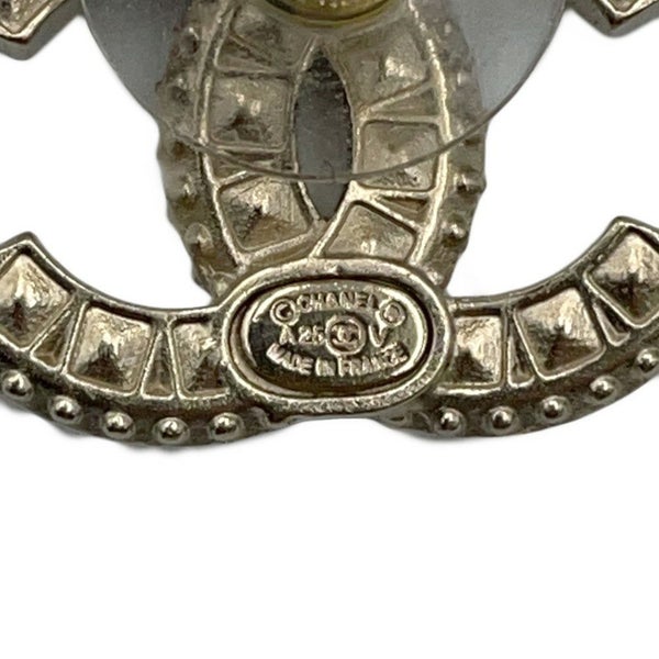 シャネル ピアス ココマーク ラインストーン メタル A25V A86504 CHANEL アクセサリー