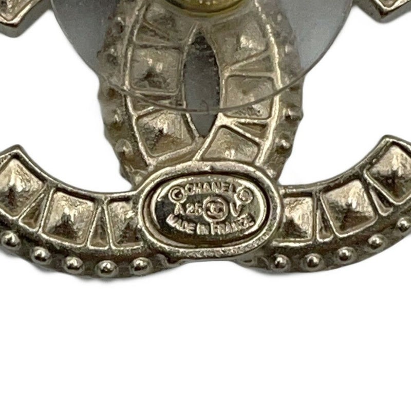 シャネル ピアス ココマーク ラインストーン メタル A25V A86504 CHANEL アクセサリー