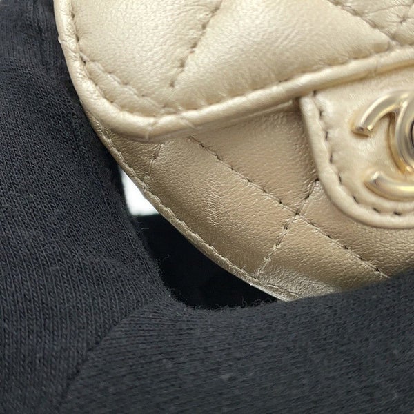 シャネル コインケース ハート シェイプ ジップ アーム コインパース ラムスキン AP2786 CHANEL