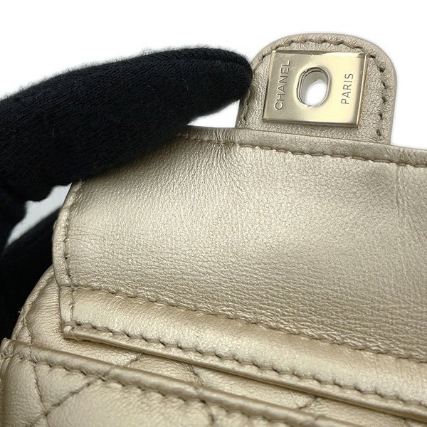 シャネル コインケース ハート シェイプ ジップ アーム コインパース ラムスキン AP2786 CHANEL