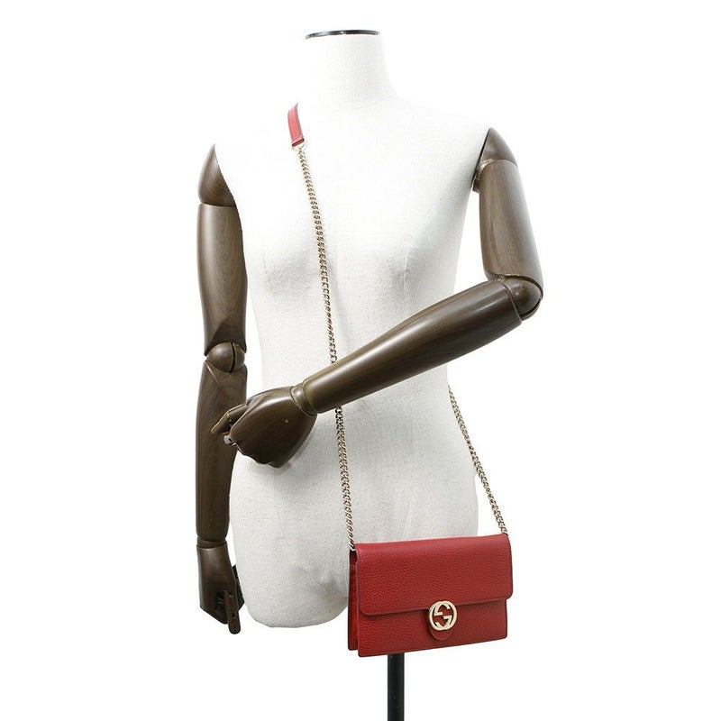 グッチ チェーンウォレット インターロッキングG 510314 GUCCI アウトレット品