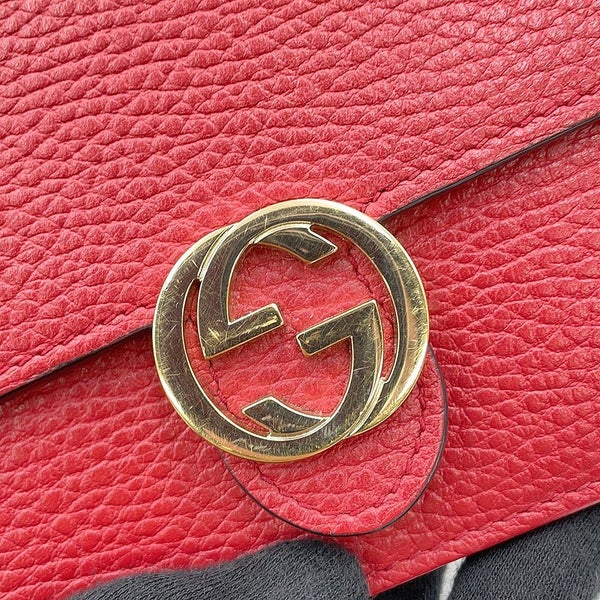 グッチ チェーンウォレット インターロッキングG 510314 GUCCI アウトレット品