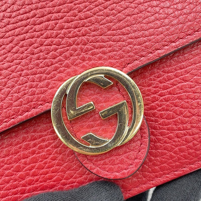 グッチ チェーンウォレット インターロッキングG 510314 GUCCI アウトレット品