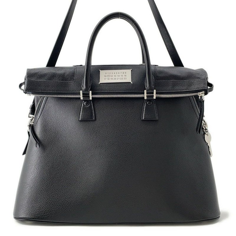 メゾンマルジェラ ハンドバッグ 5AC ラージ Maison Margiela 2wayショルダー  黒