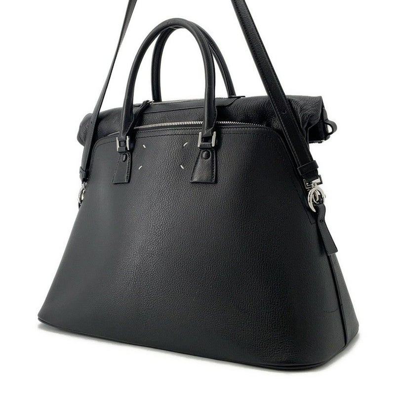 メゾンマルジェラ ハンドバッグ 5AC ラージ Maison Margiela 2wayショルダー  黒