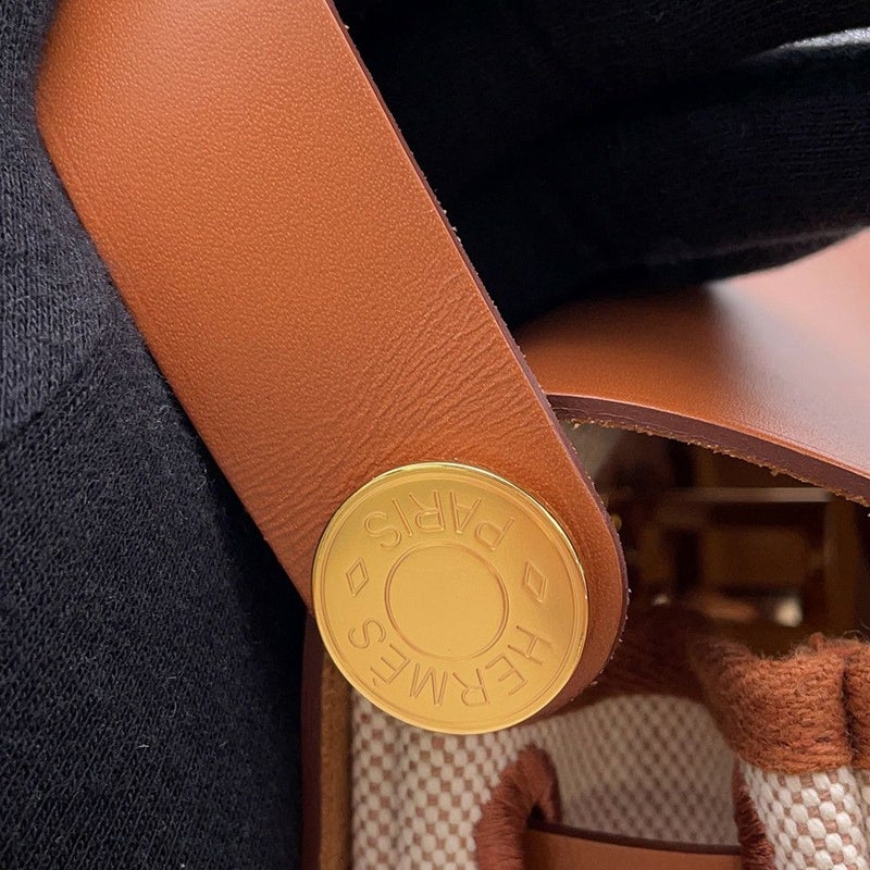 エルメス ショルダーバッグ エールバッグジップ ミニ フォーブ/シルバー金具 トワルミリタリー/ヴァッシュハンター W刻印