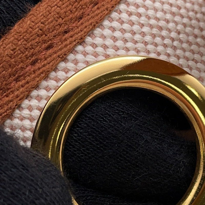 エルメス ショルダーバッグ エールバッグジップ ミニ フォーブ/シルバー金具 トワルミリタリー/ヴァッシュハンター W刻印