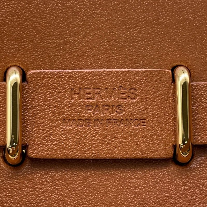 エルメス ショルダーバッグ エールバッグジップ ミニ フォーブ/シルバー金具 トワルミリタリー/ヴァッシュハンター W刻印