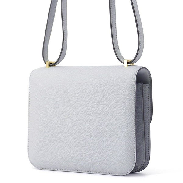 エルメス ミニ コンスタンス3 ミロワール ブルーグラシエ/ゴールド金具 エプソン K刻印