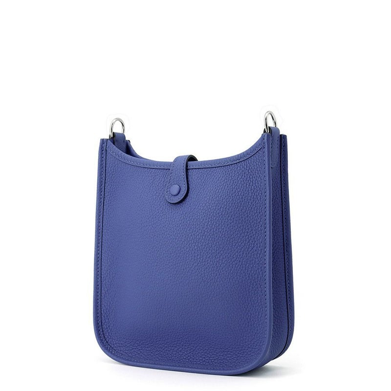 エルメス ショルダーバッグ エブリンTPM 111cm ブルーロワイヤル/シルバー金具 トリヨンクレマンス U刻印