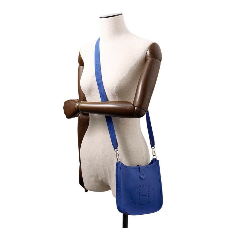 エルメス ショルダーバッグ エブリンTPM 111cm ブルーロワイヤル/シルバー金具 トリヨンクレマンス U刻印