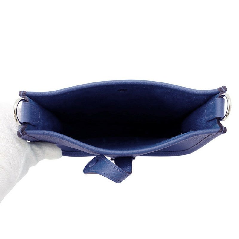 エルメス ショルダーバッグ エブリンTPM 111cm ブルーロワイヤル/シルバー金具 トリヨンクレマンス U刻印