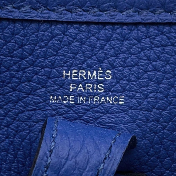 エルメス ショルダーバッグ エブリンTPM 111cm ブルーロワイヤル/シルバー金具 トリヨンクレマンス U刻印