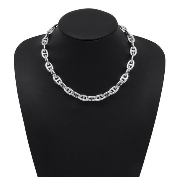 エルメス ネックレス シェーヌダンクル ネックレスMM 36コマ SV925シルバー HERMES ジュエリー