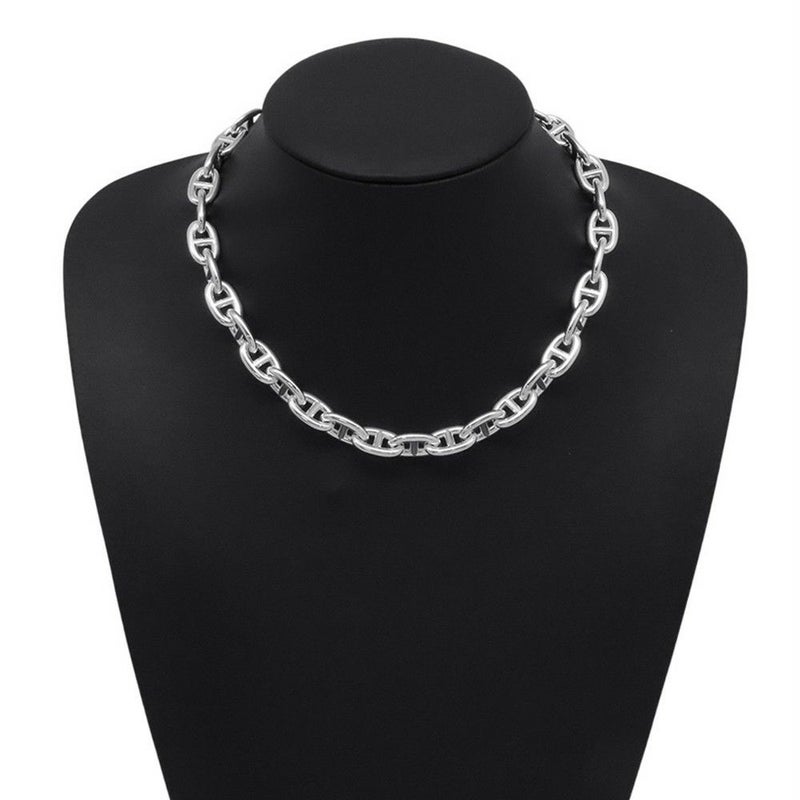 エルメス ネックレス シェーヌダンクル ネックレスMM 36コマ SV925シルバー HERMES ジュエリー