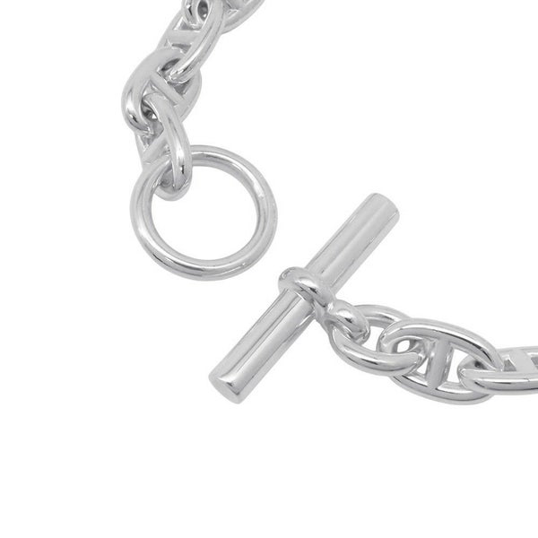 エルメス ブレスレット シェーヌダンクルMM 18コマ SV925シルバー HERMES ジュエリー
