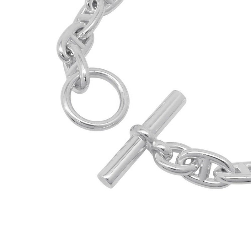 エルメス ブレスレット シェーヌダンクルMM 18コマ SV925シルバー HERMES ジュエリー