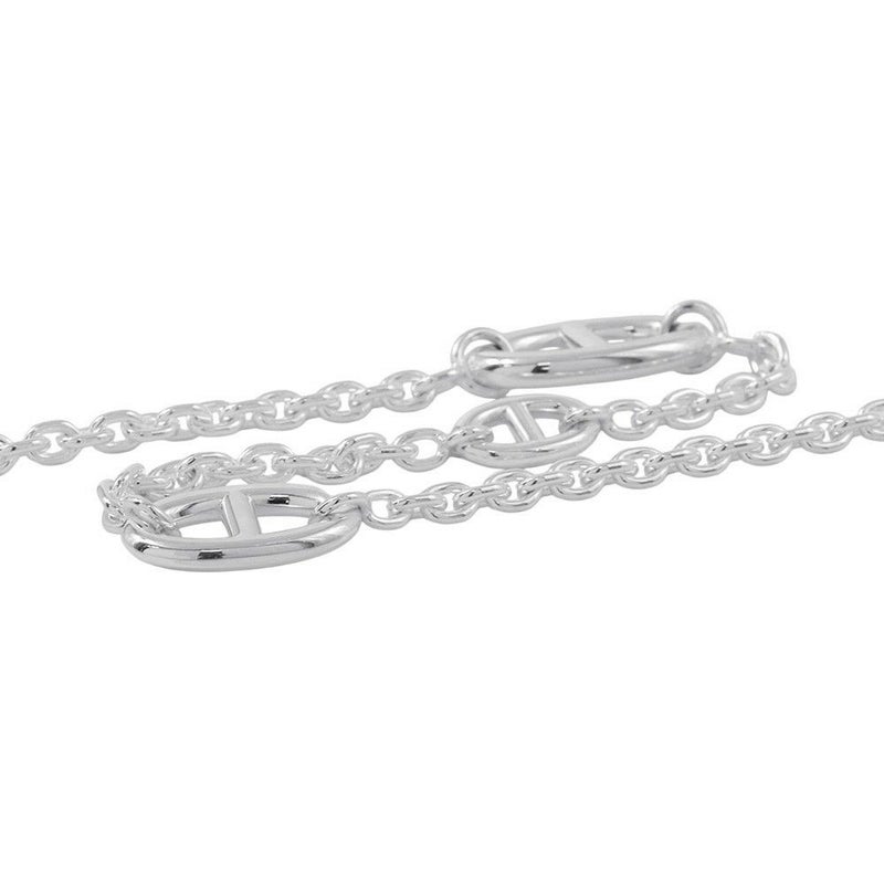 エルメス ネックレス シェーヌダンクル ファランドール 120 SV925シルバー HERMES ジュエリー